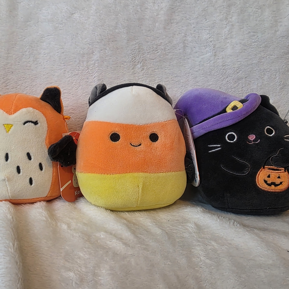 Squishmallow Halloween trio